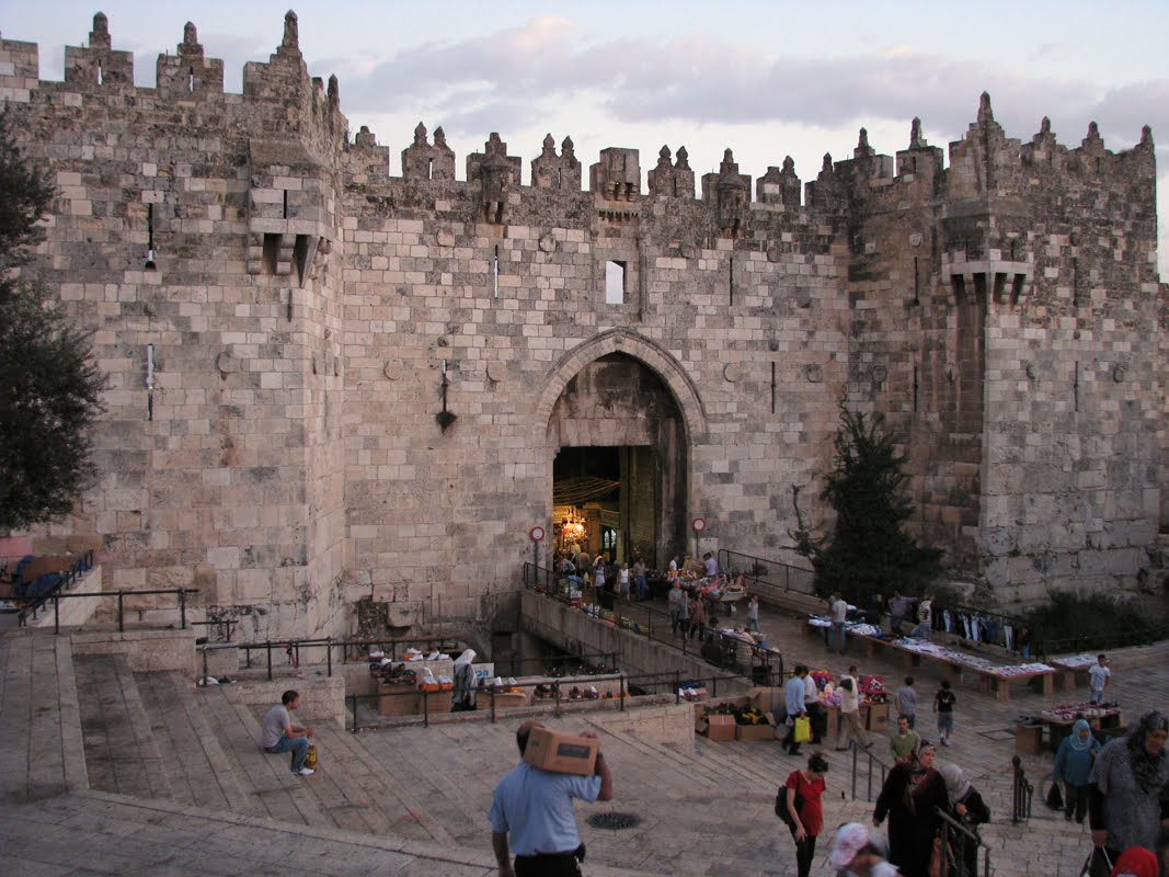 Jerusalem. Damascus gate. Шхемские ворота