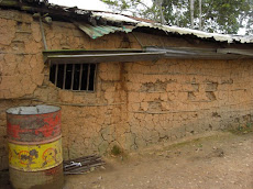 Casa de Bahareque, durante la pregira a la zona rural de TURGUA