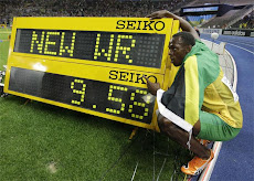 Mundo deportivo asombrado Plusmarquista jamaicano Usain Bolt, aplastó su propio récord mundial