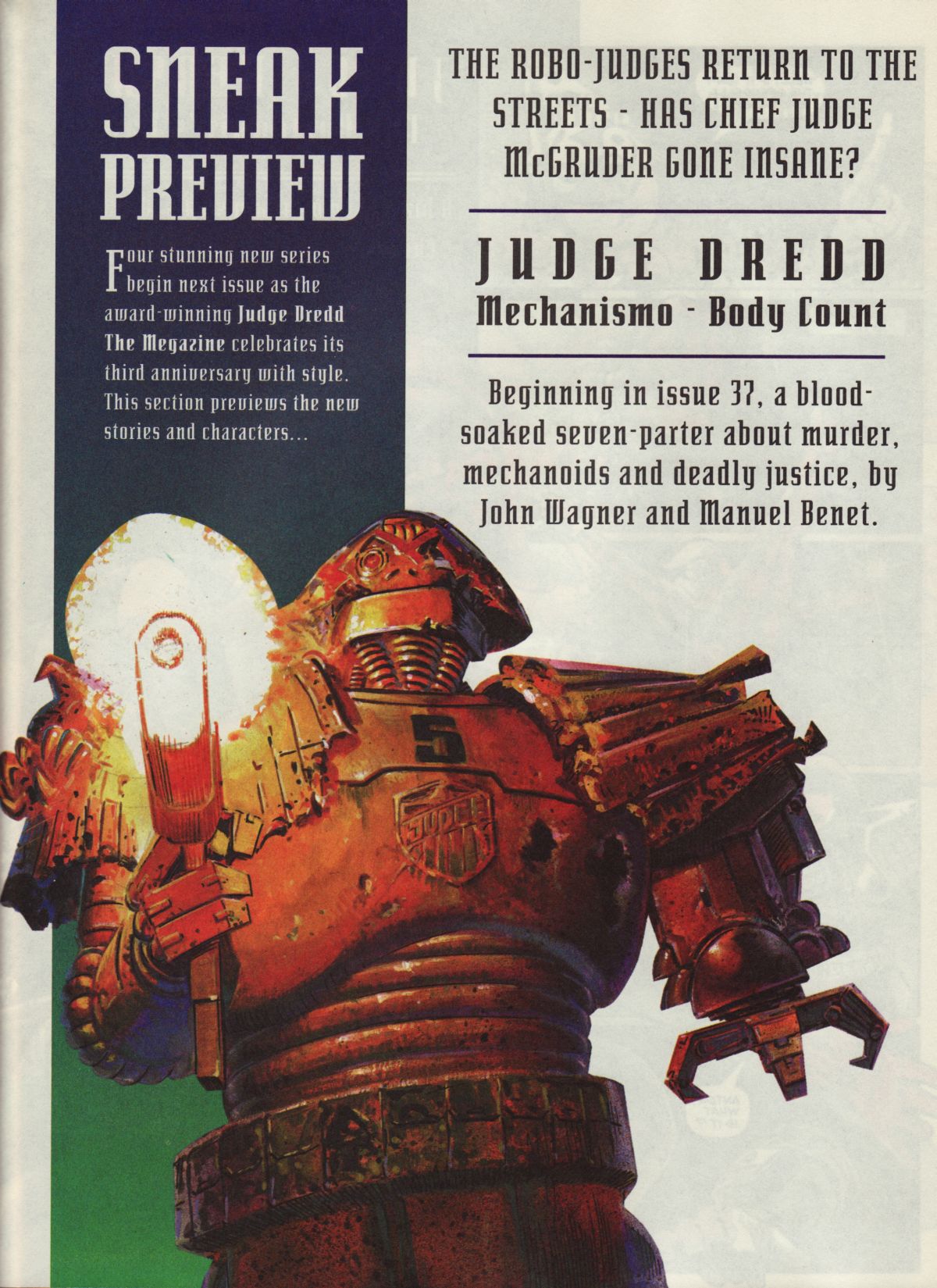 Read online Judge Dredd: The Megazine (vol. 2) comic -  Issue #36 - 21