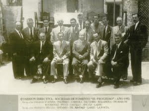 Sociedad de Fomento El Progreso - 1952