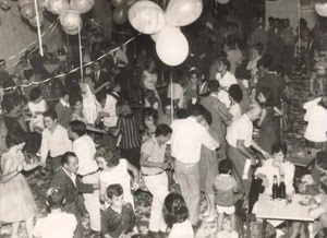 1963 - Carnavales en Soc. Fomento Villa Monte Dorrego.