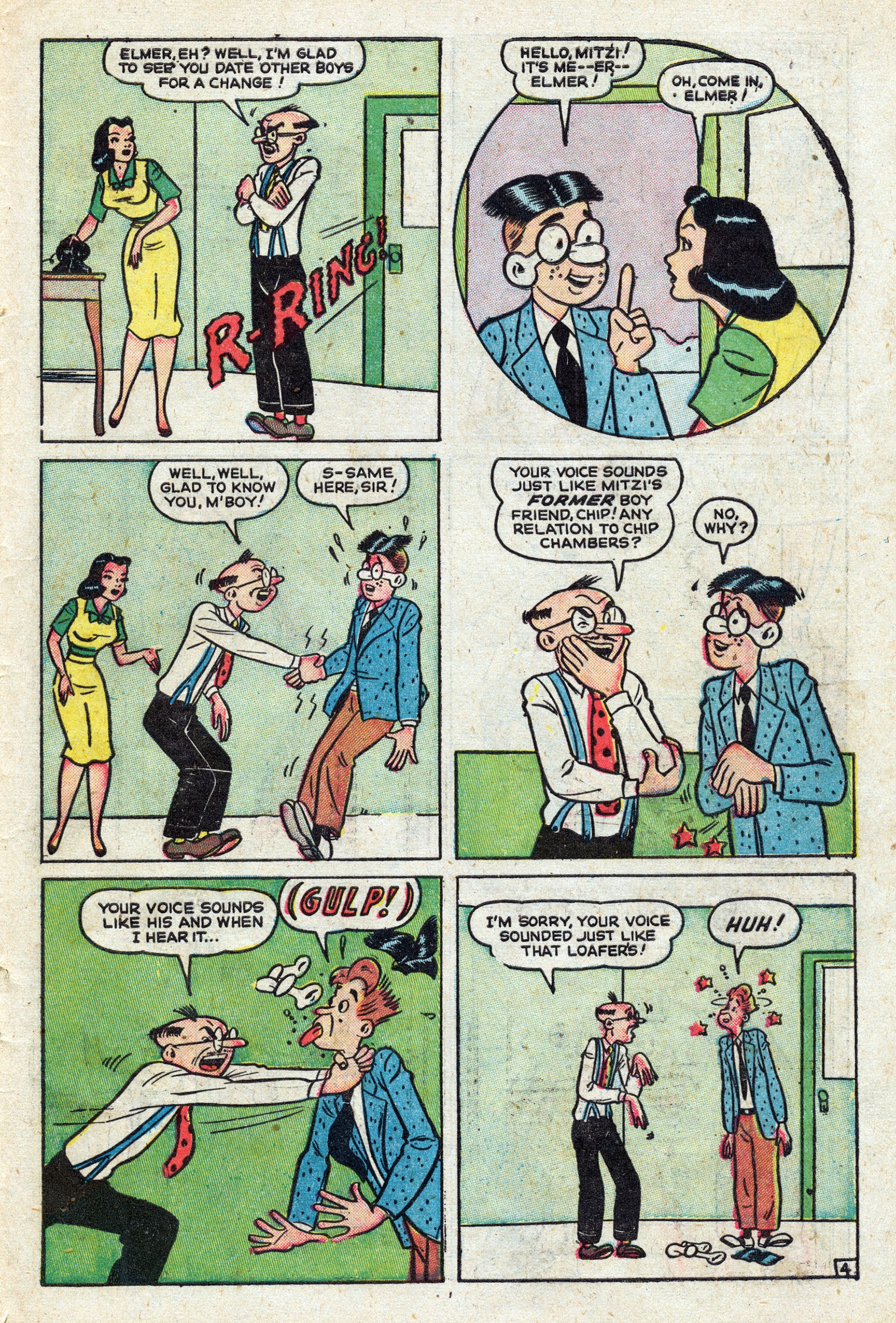 Read online Mitzi's Boy Friend comic -  Issue #7 - 27