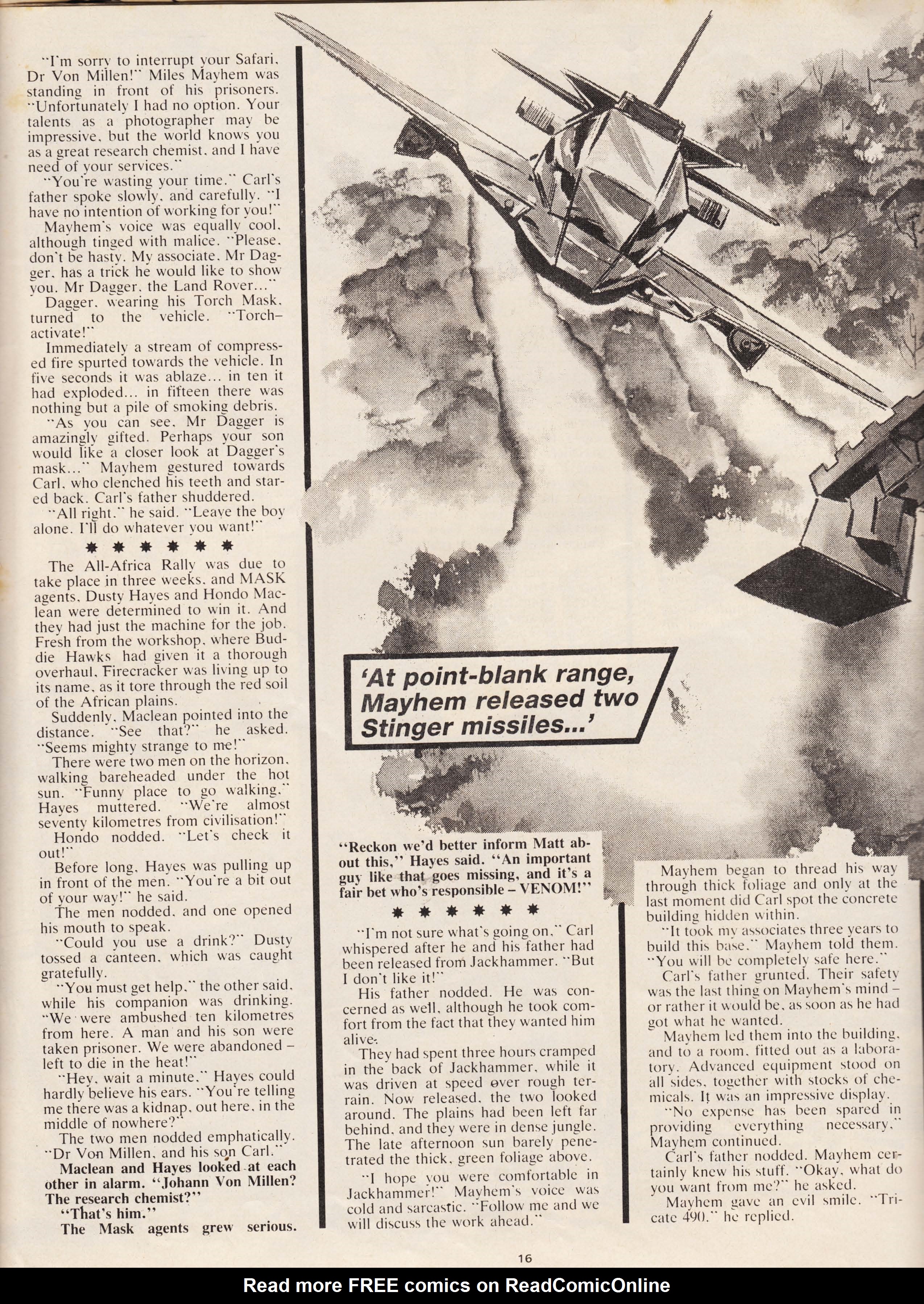 Read online Mask Holiday Special comic -  Issue #2 - 16