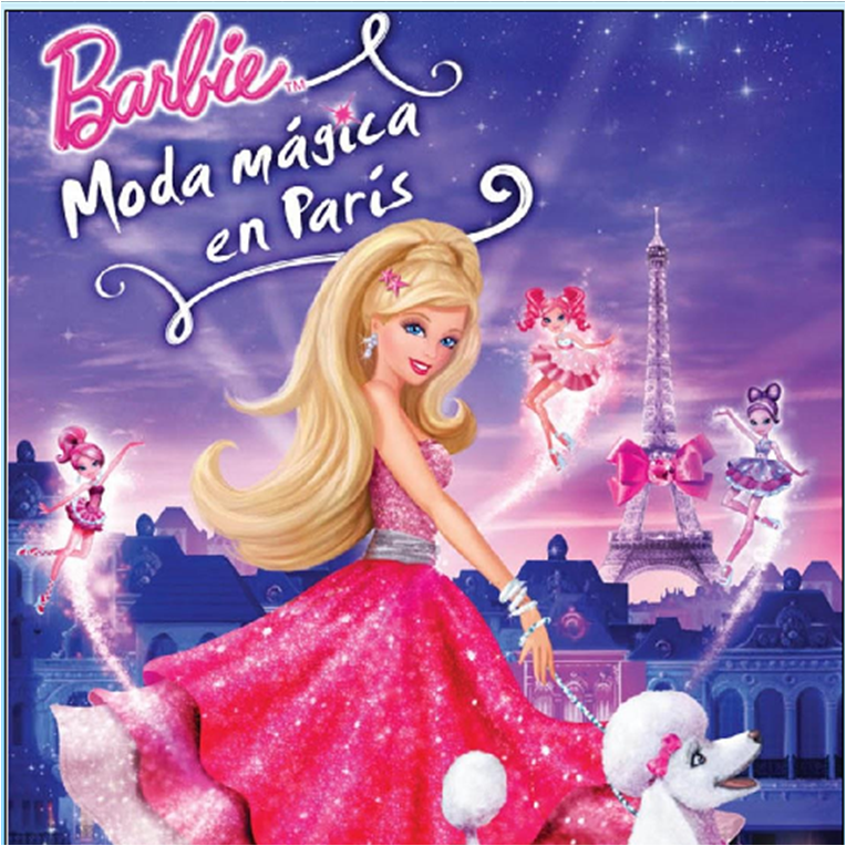 Películas en la Mesa: Barbie Moda mágica en París