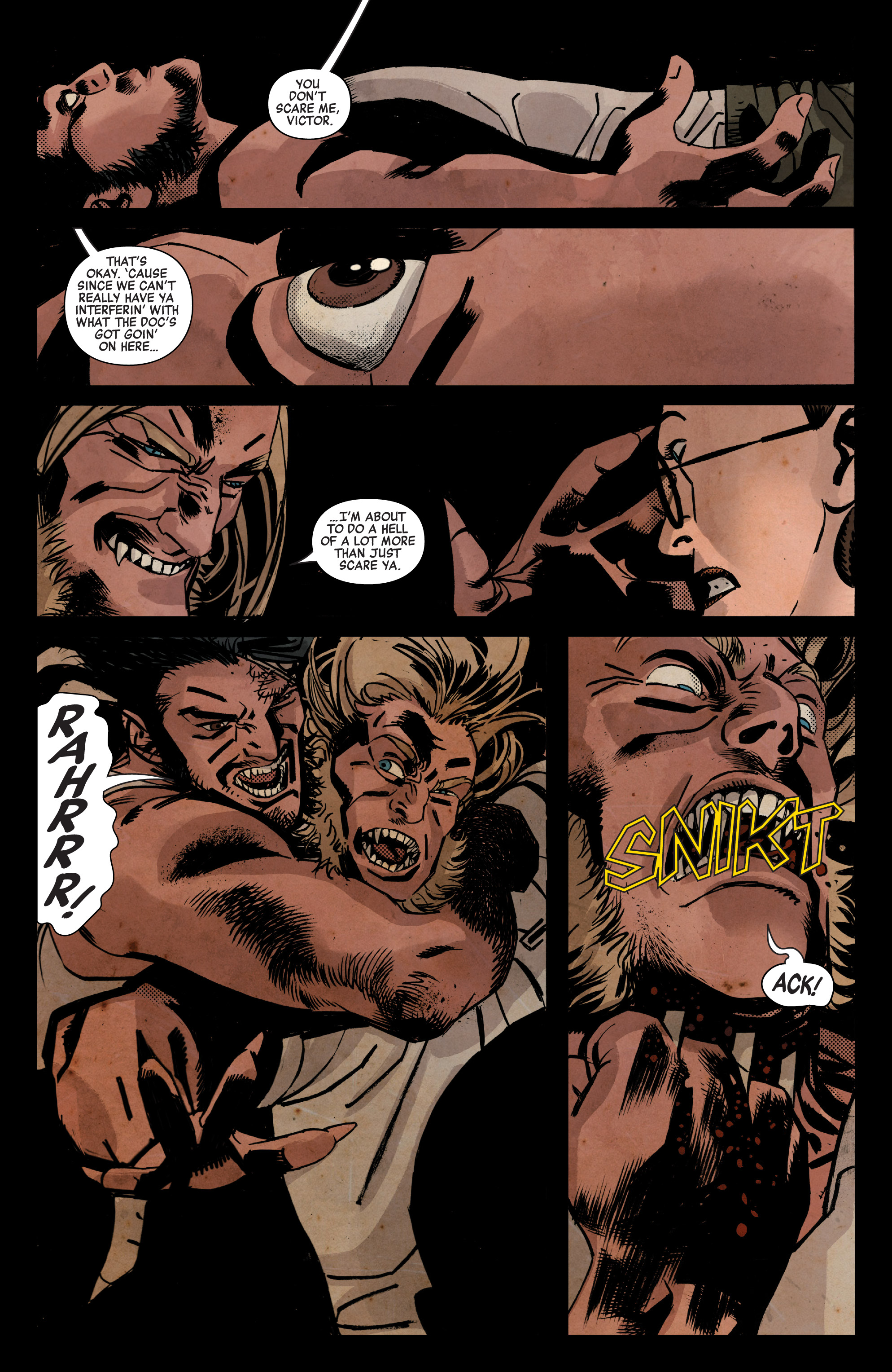 Read online Ruins Of Ravencroft comic -  Issue # Sabretooth - 21