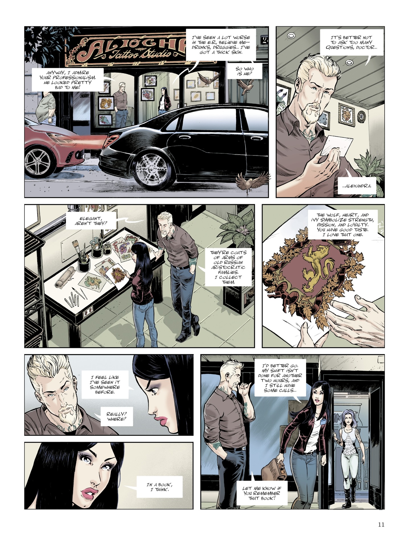 Read online D.O.W.: The Wings of the Wolf comic -  Issue # Full - 9