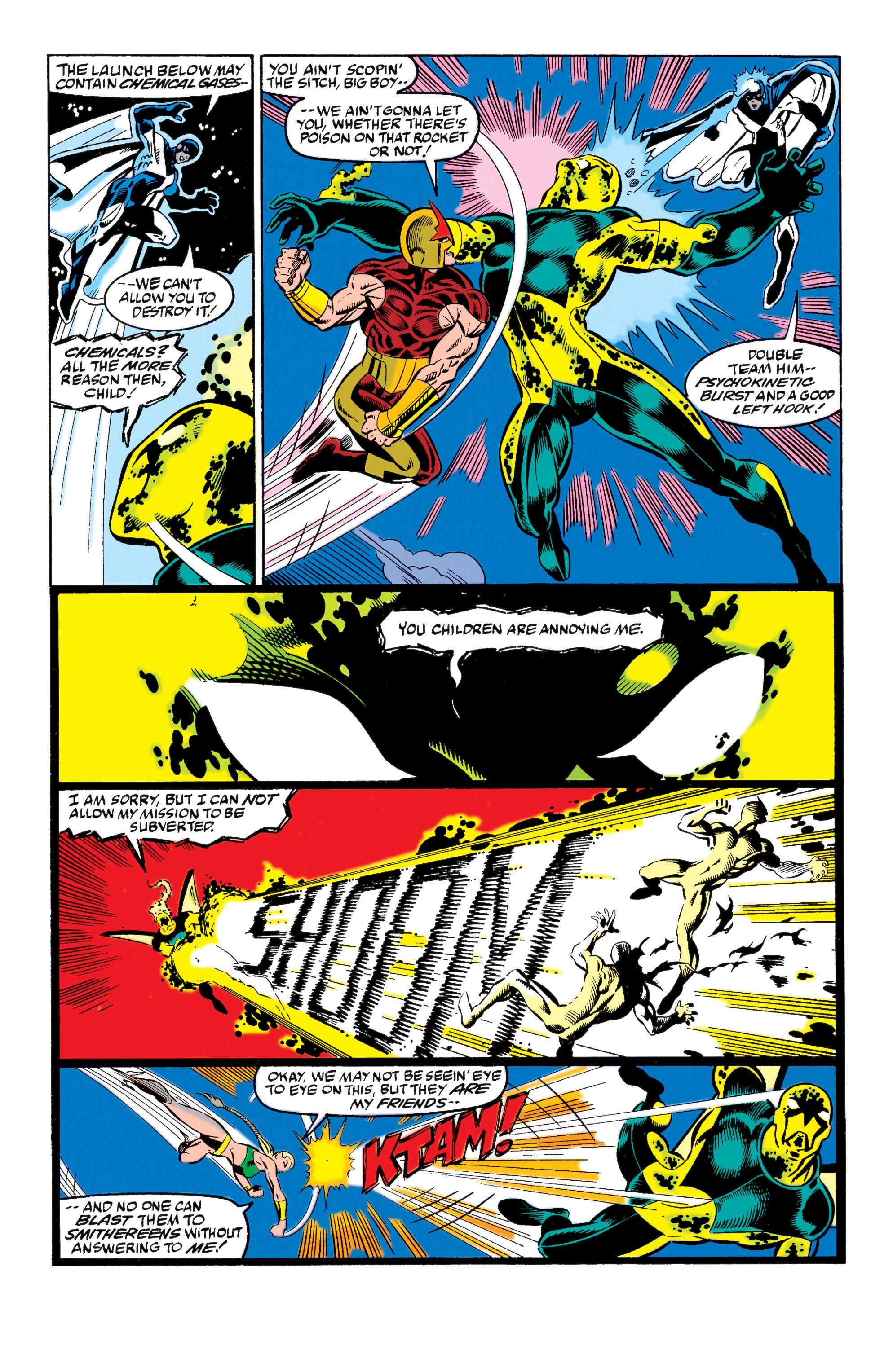 Read online The New Warriors comic -  Issue #5 - 16