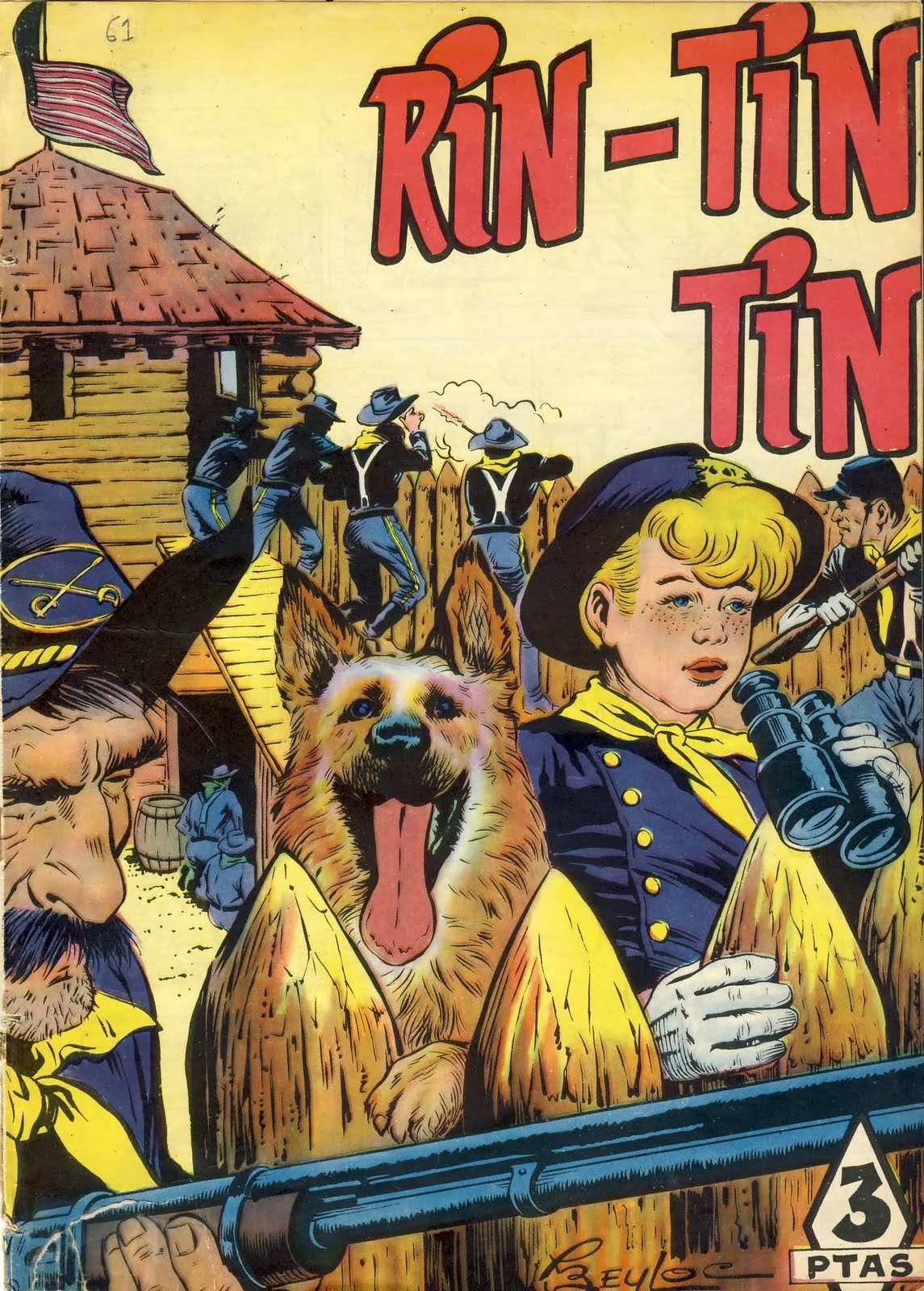 Western Comics Chejov: Rin Tin Tin Nº 61