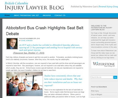 Vancouver Law Librarian Blog: Welcome BC Injury Lawyers Blog!