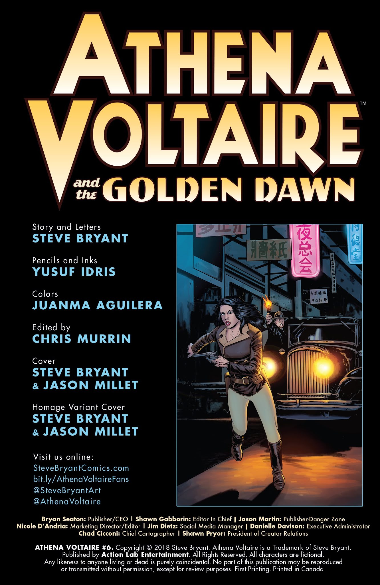 Read online Athena Voltaire comic -  Issue #6 - 3