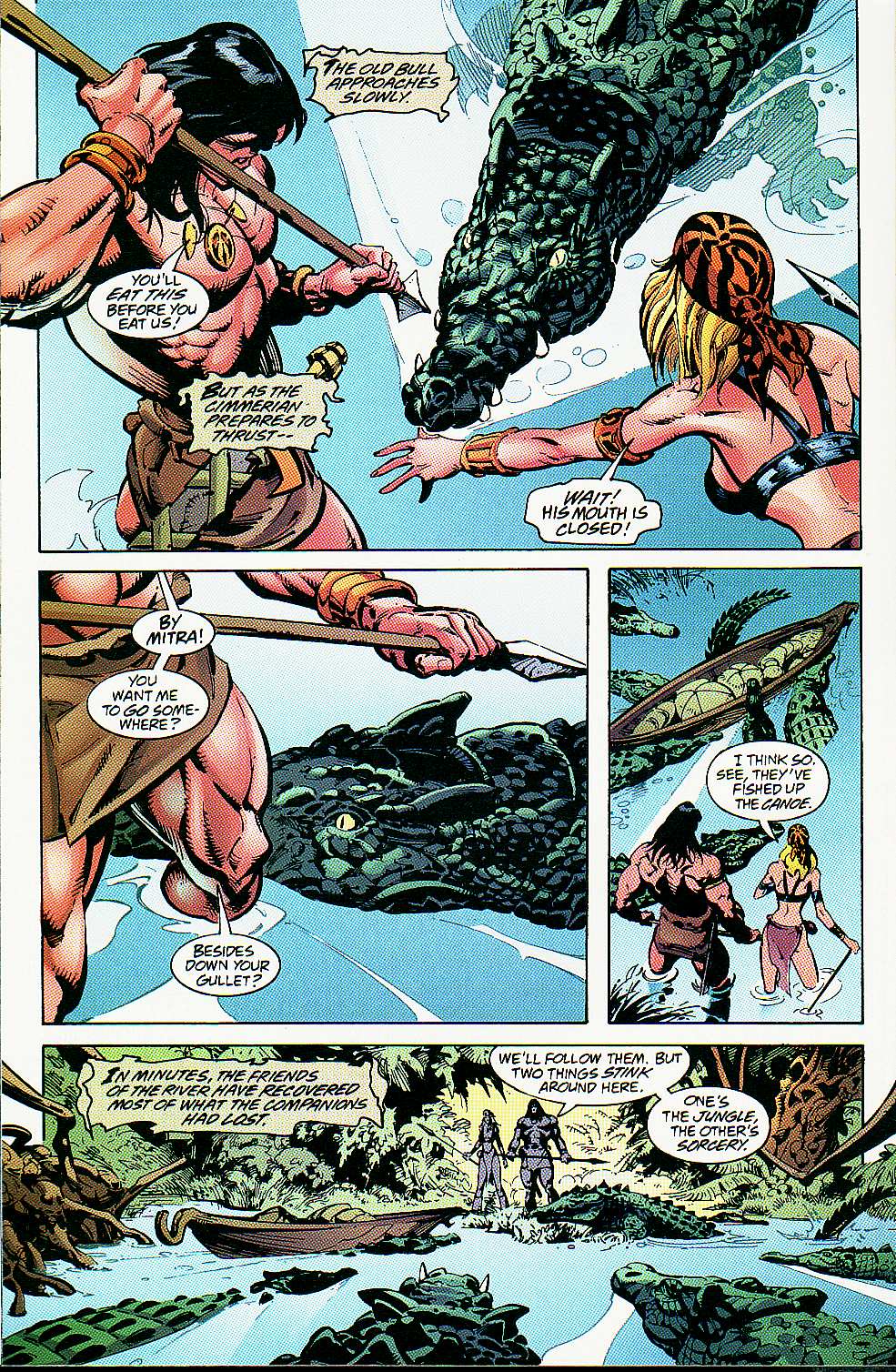 Read online Conan the Barbarian: River of Blood comic -  Issue #1 - 20