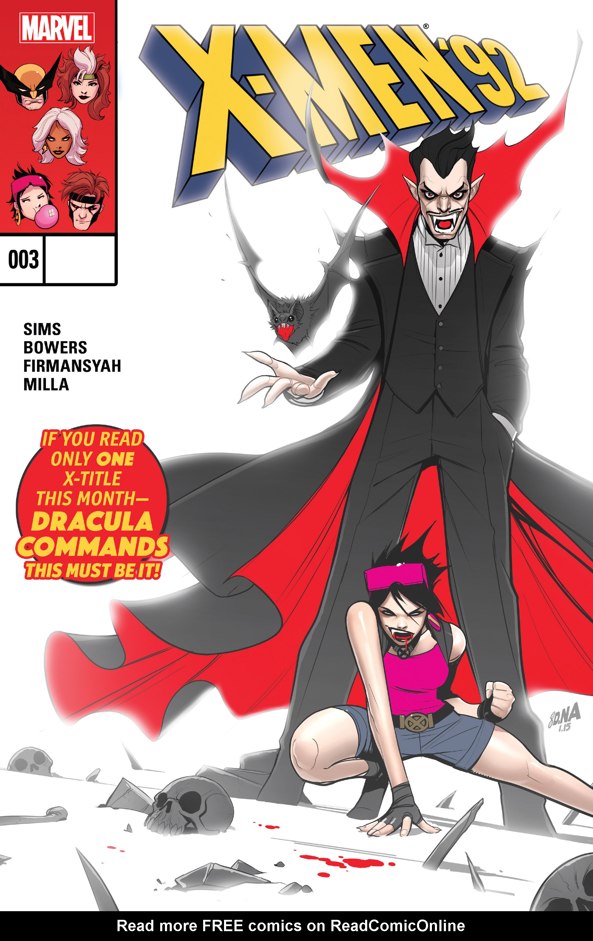 Read online X-Men '92 (2016) comic -  Issue #3 - 1