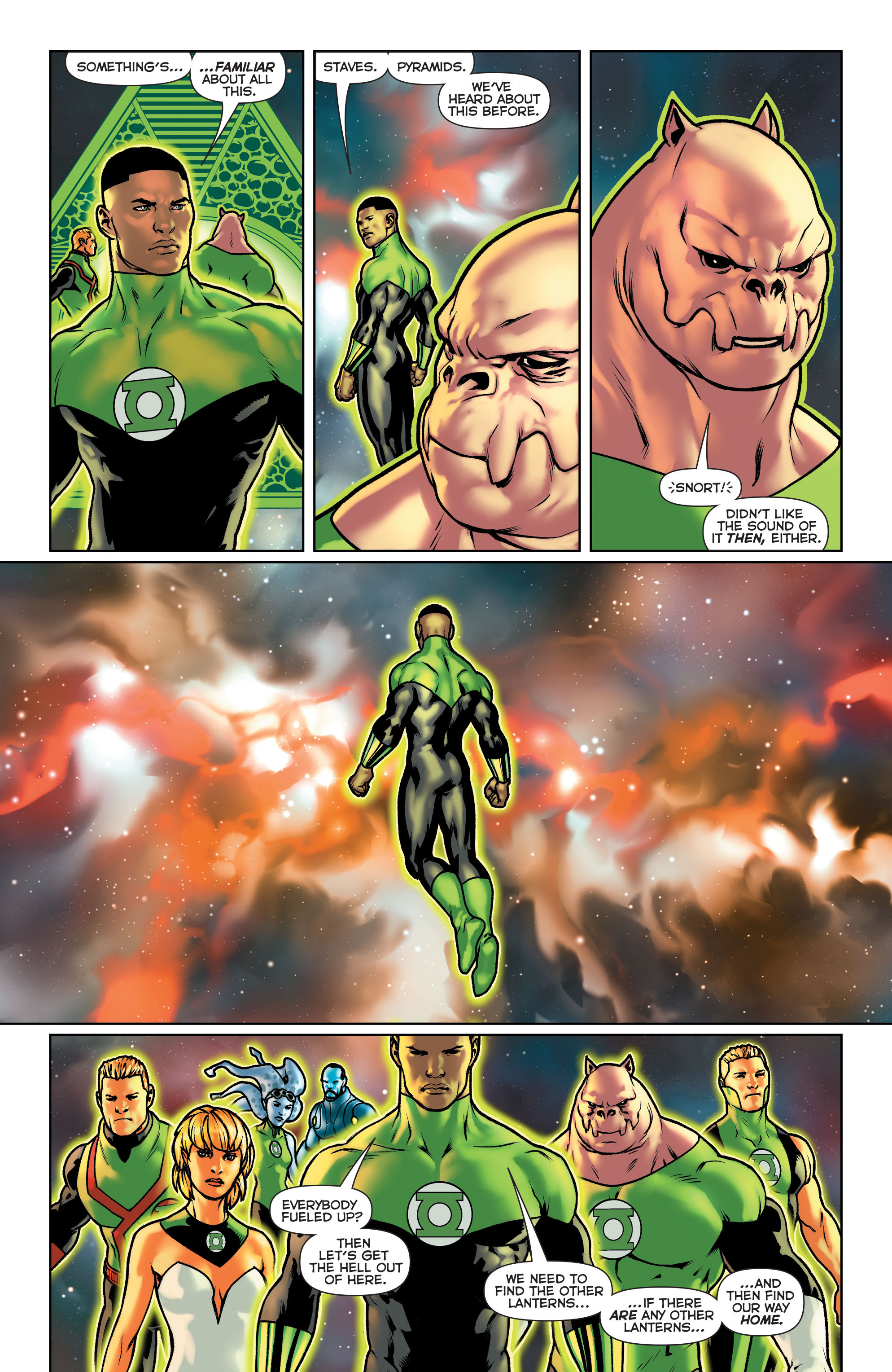 Read online Green Lantern: Lost Army comic -  Issue #2 - 17