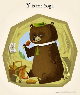 Yogi Bear by Steve Lambe