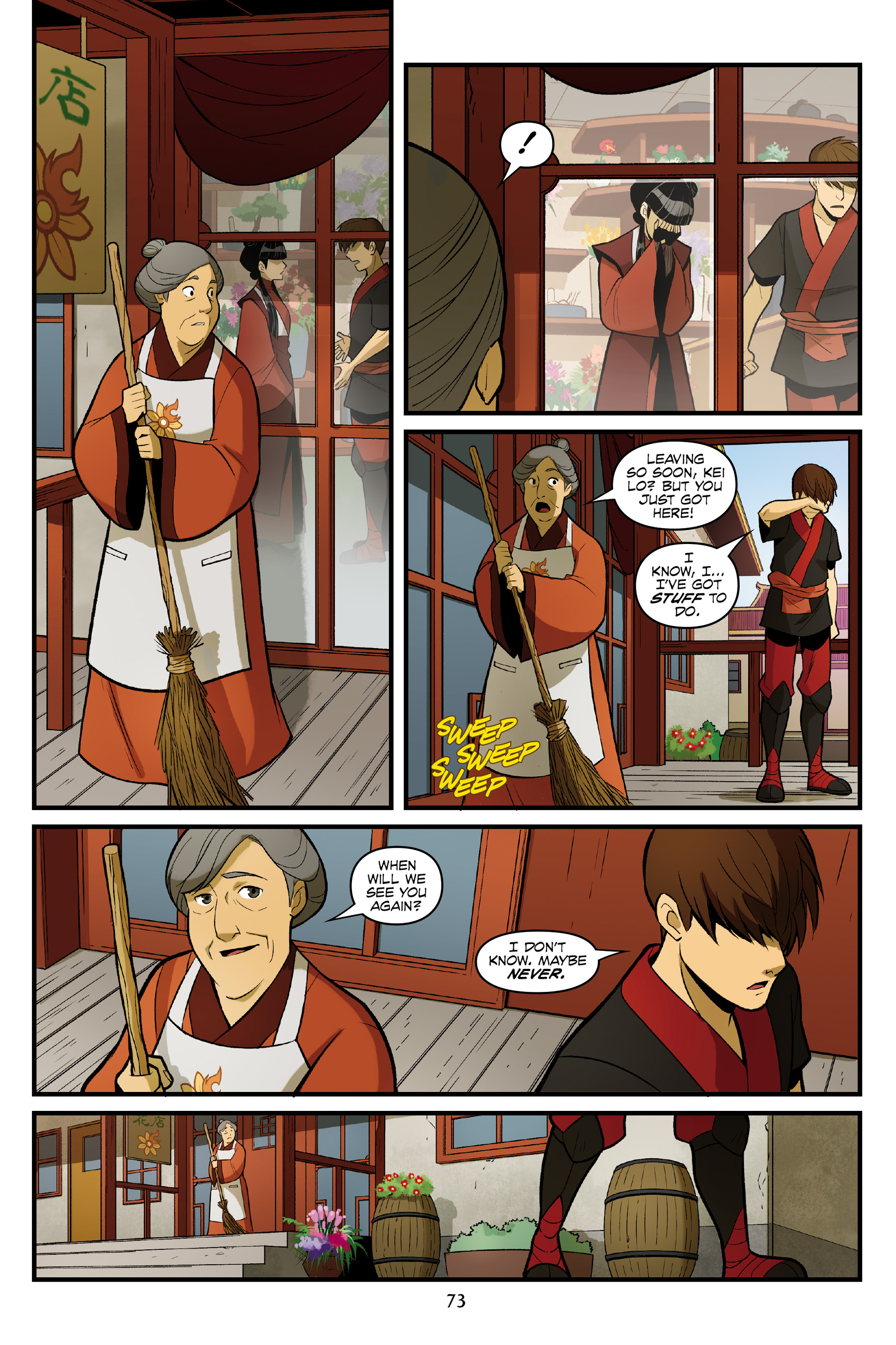 Read online Nickelodeon Avatar: The Last Airbender - Smoke and Shadow comic -  Issue # Part 3 - 74