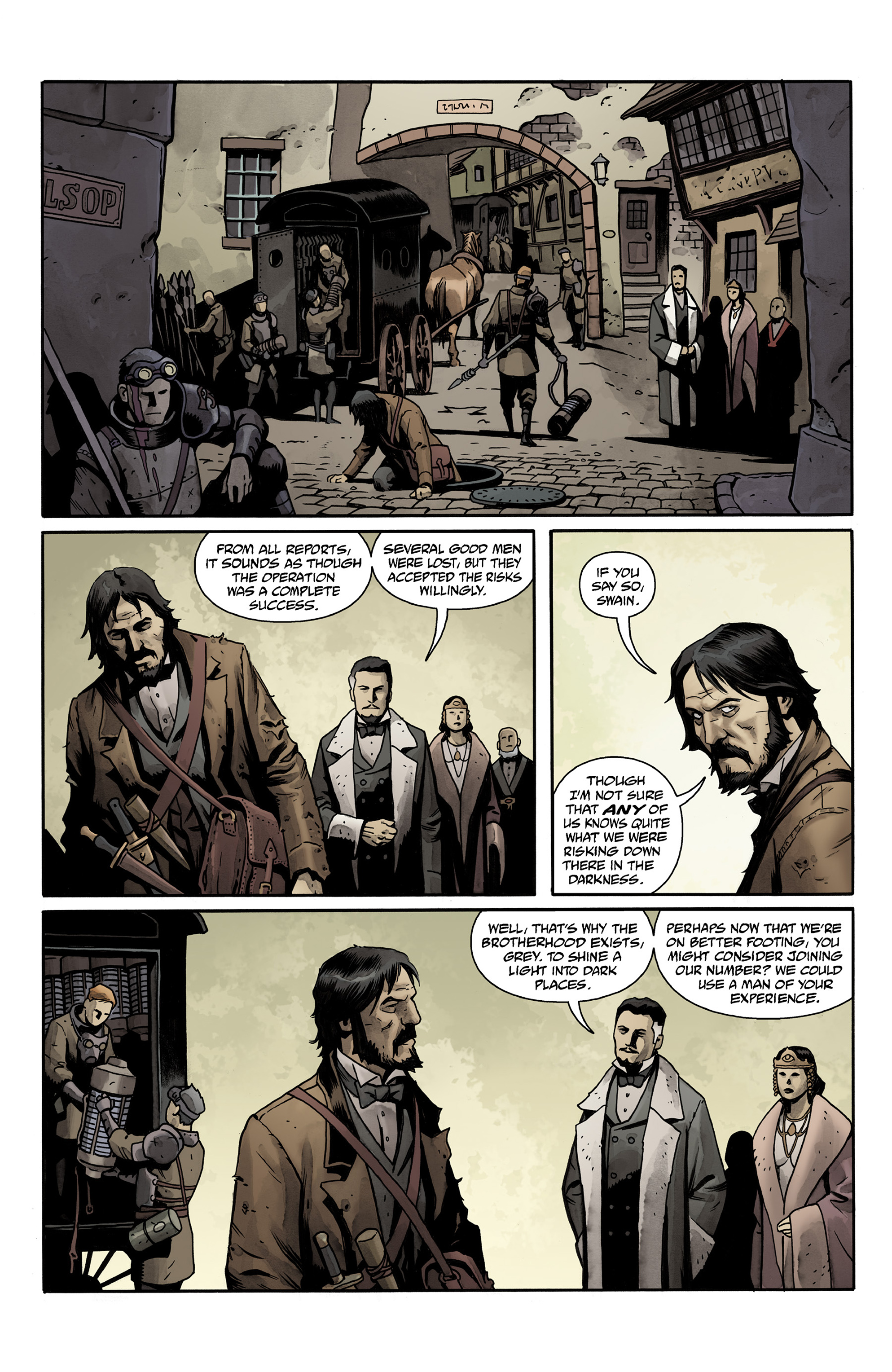 Read online Witchfinder: City of the Dead comic -  Issue #5 - 18