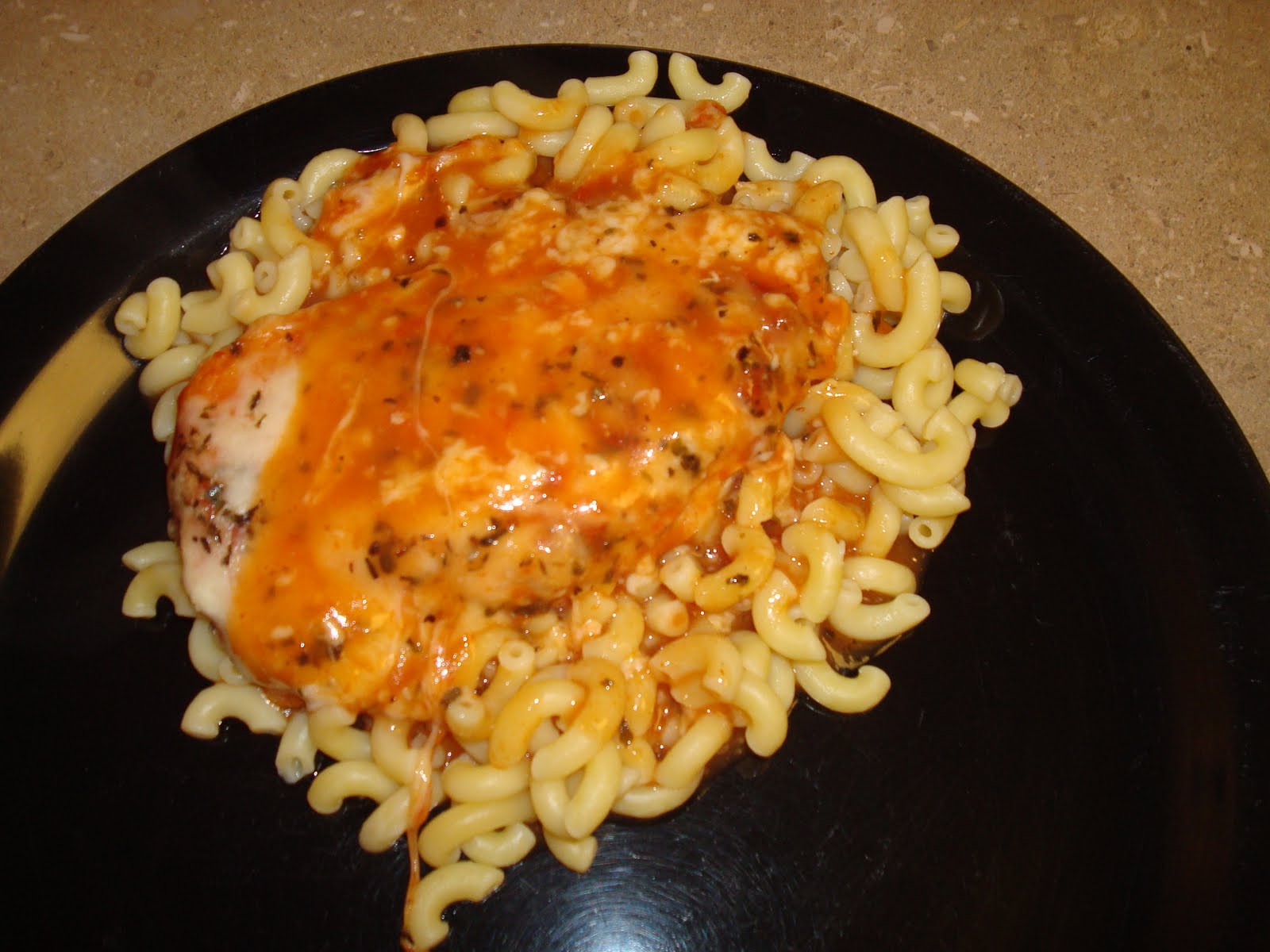 menu managed: Chicken Mozzarella
