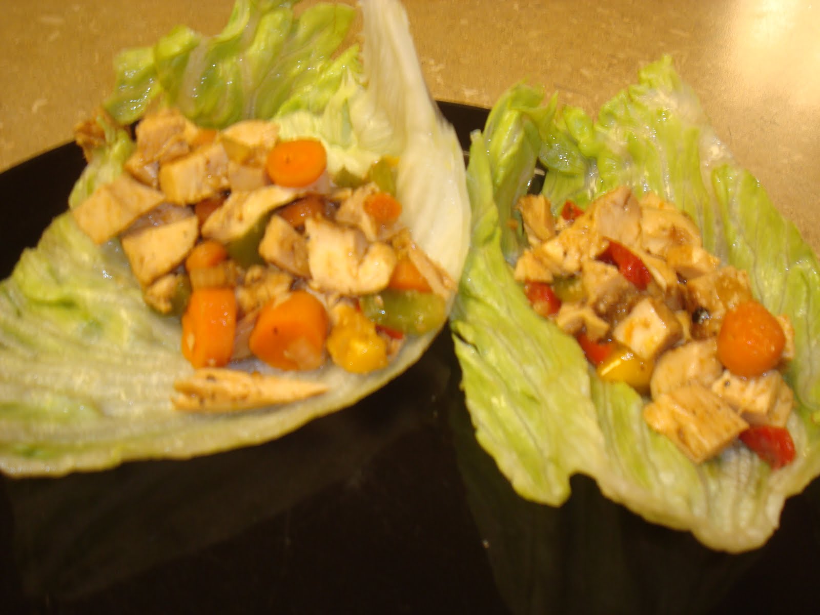 menu managed Lettuce Wraps