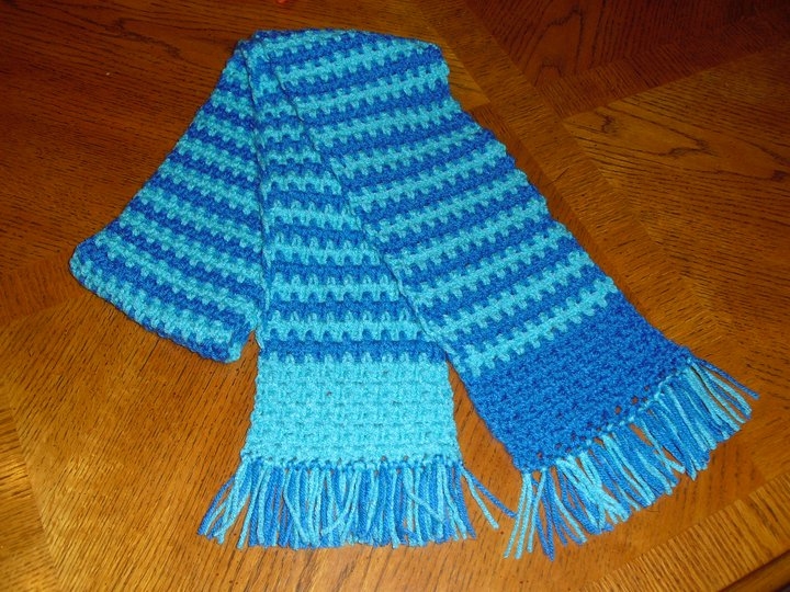 Rhea Sunshine Designs Scarves for Special Olympics