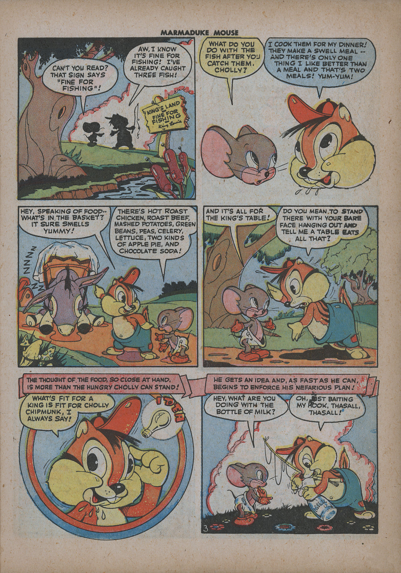 Read online Marmaduke Mouse comic -  Issue #1 - 6