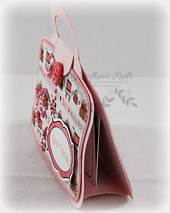 Spellbinders Festive Bow Christmas Gift Wallet - Kathy by Design
