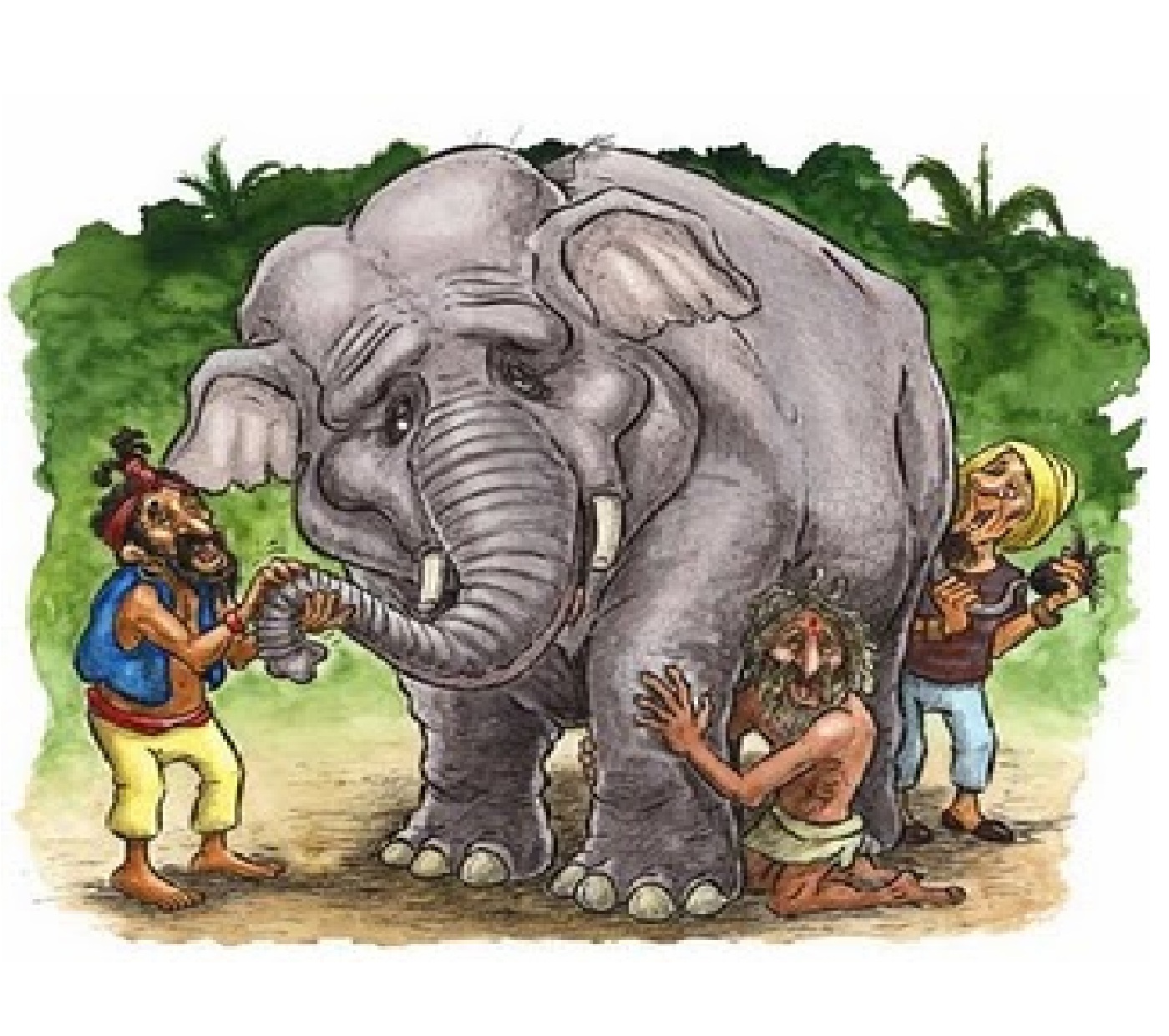 PONTO DE ENCONTRO: A HISTÓRIA DOS CEGOS E O ELEFANTE