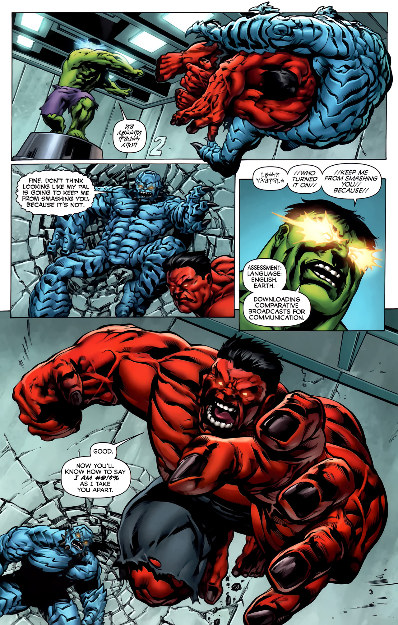Read online Fall of the Hulks: Red Hulk comic -  Issue #1 - 15