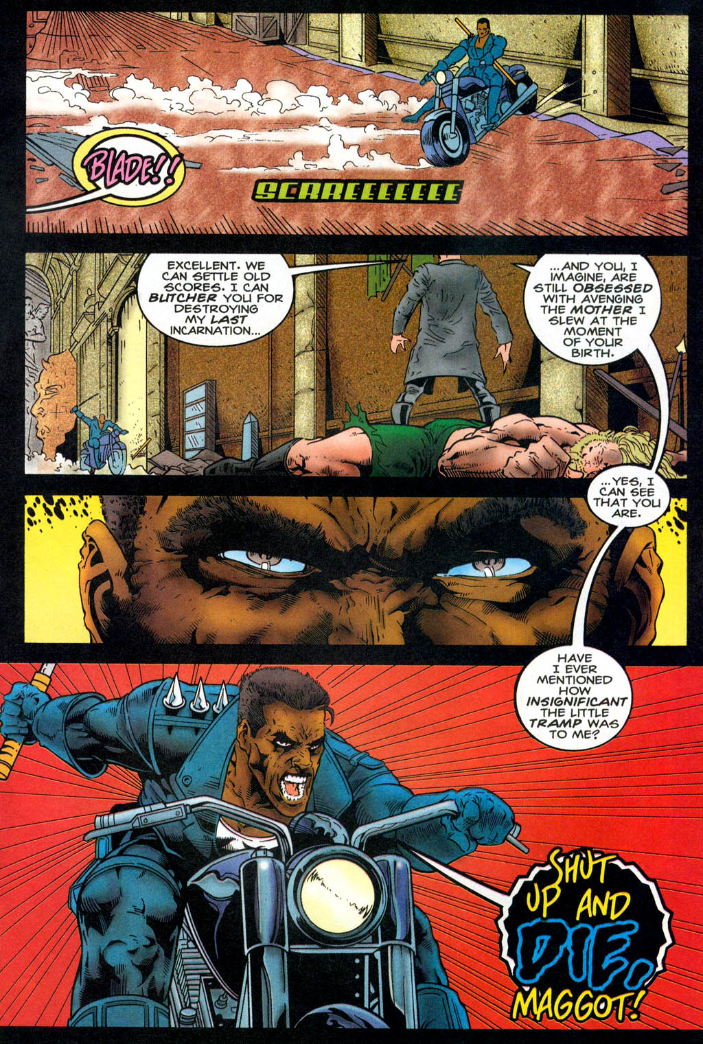 Read online Blade: The Vampire-Hunter comic -  Issue #7 - 11