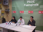Rueda de prensa en Fuengirola
