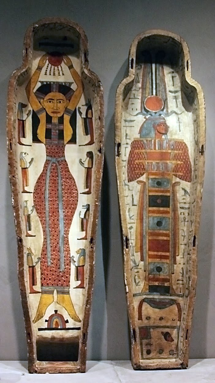 Egyptology News Photo for Today Mummy cases, Lyon