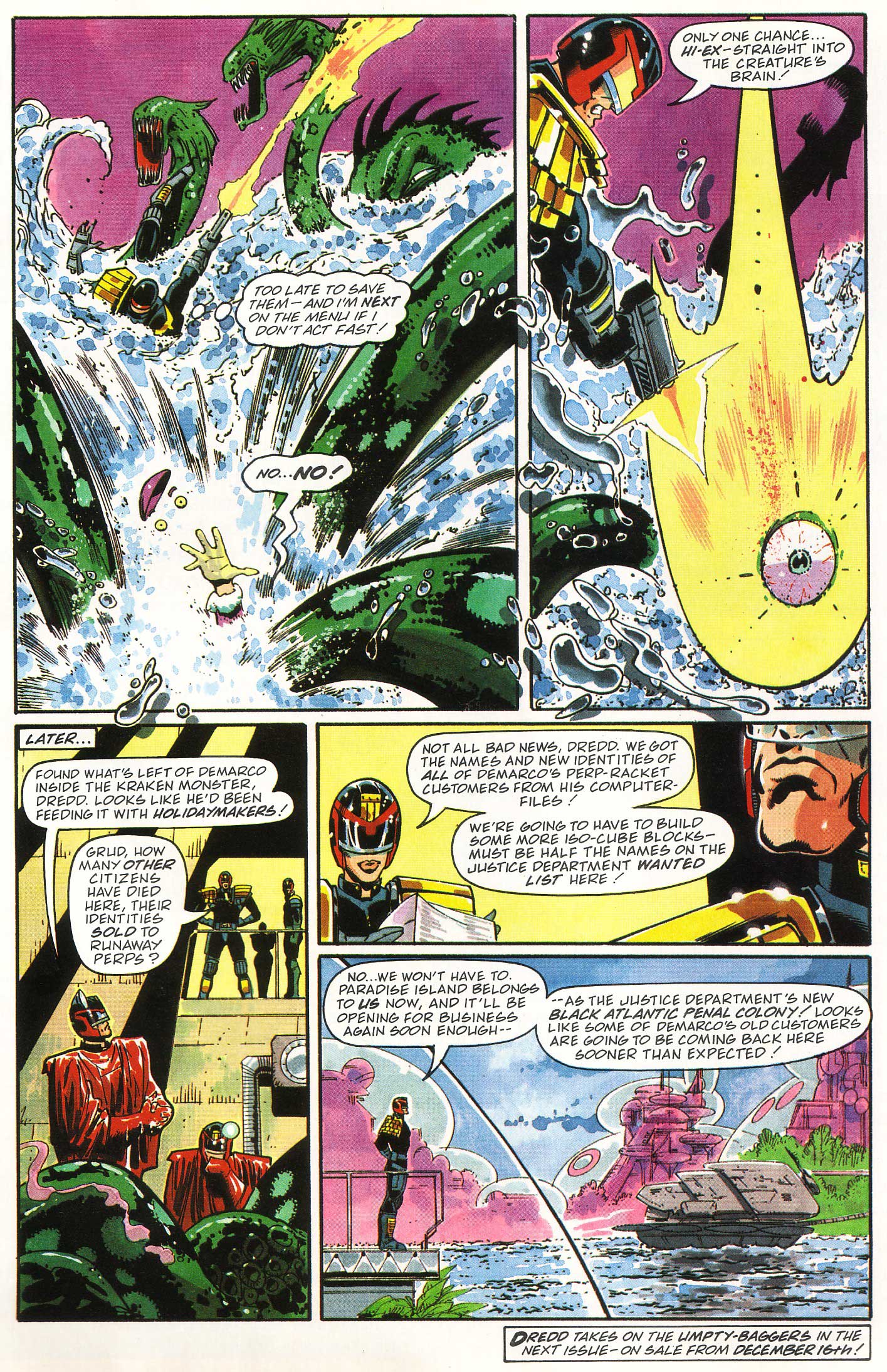 Read online Judge Dredd Lawman of the Future comic -  Issue #11 - 24