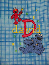 Sesame Street Monogram design