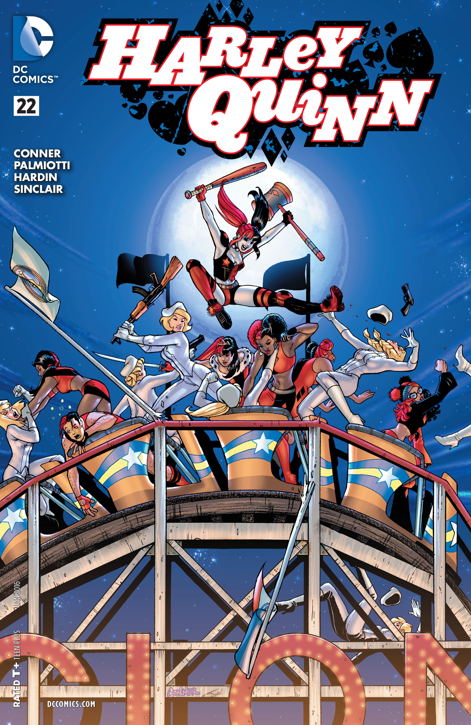 Read online Harley Quinn (2014) comic -  Issue #22 - 1
