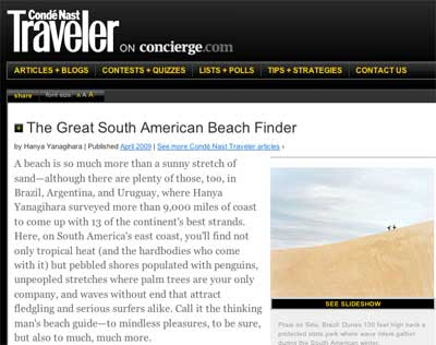 Brazil For Insiders Brazilian Travel Pro Appalled By Cond Nast