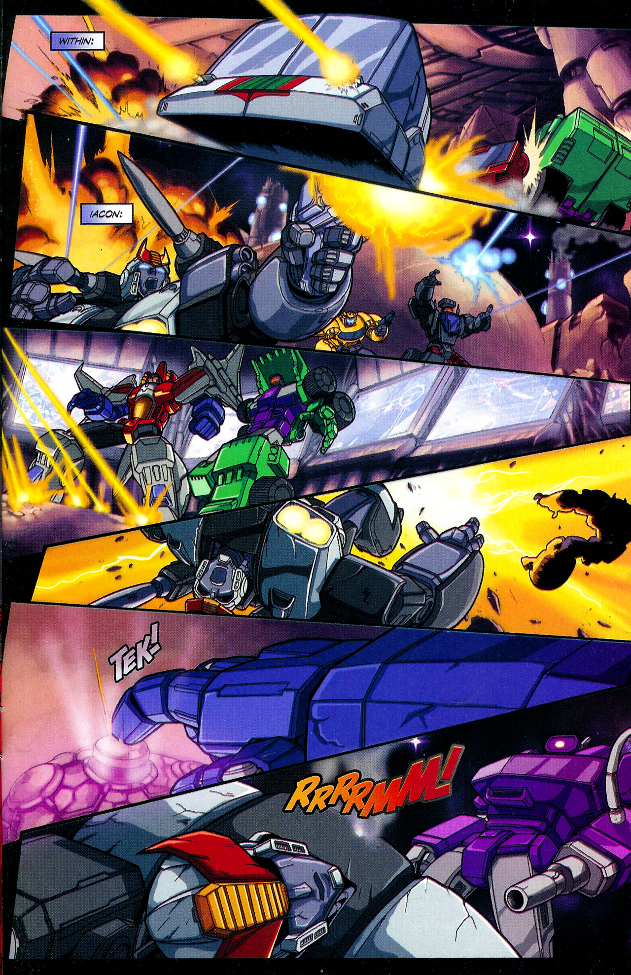 Read online Transformers: The War Within comic -  Issue #5 - 23
