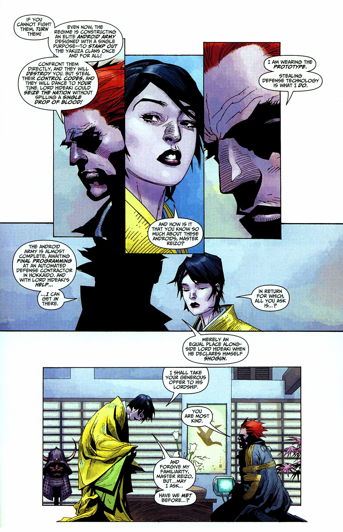 Read online Silent Dragon comic -  Issue #3 - 20