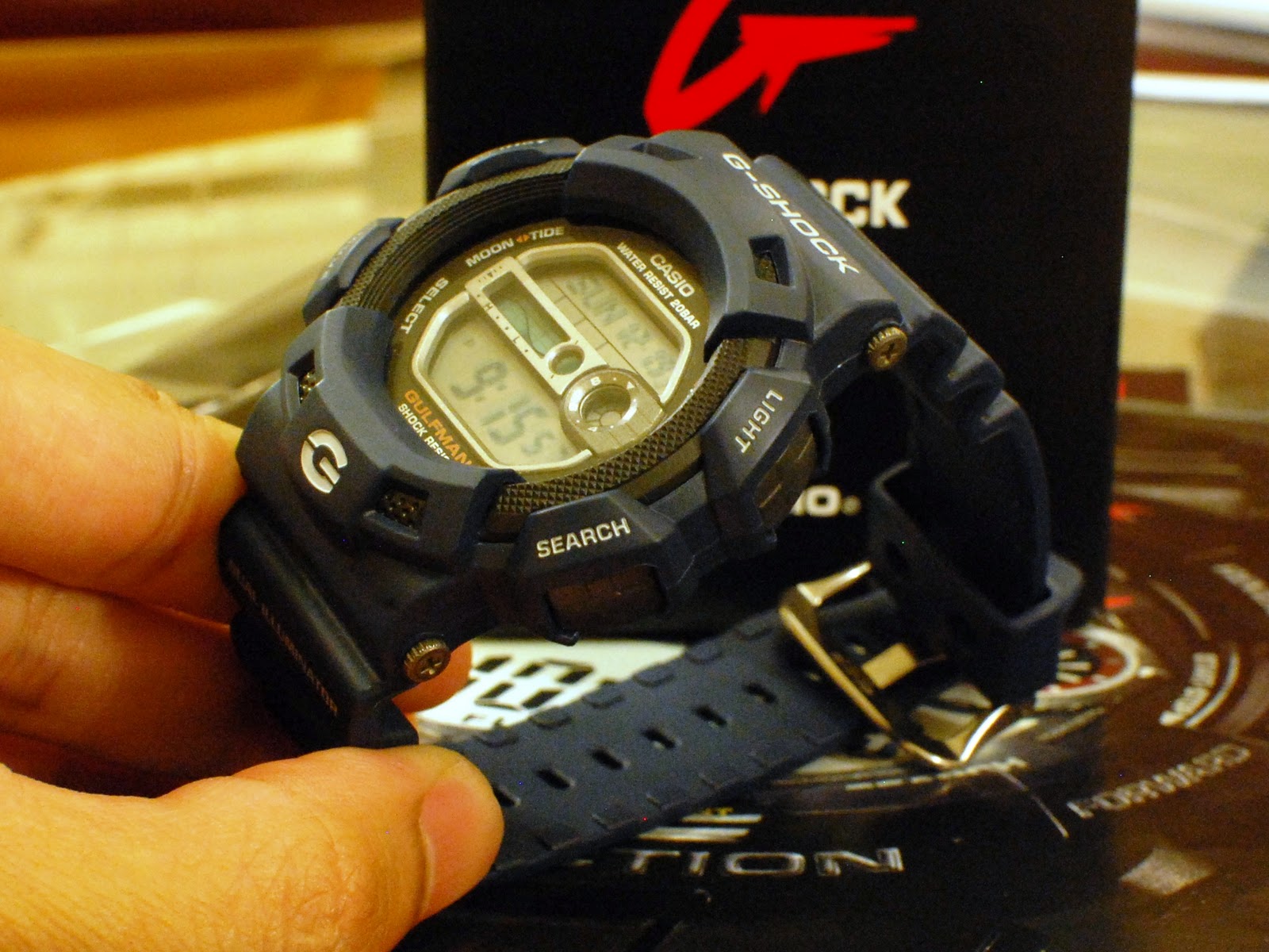 Thoughts, travels and monologues: G-Shock Gulfman