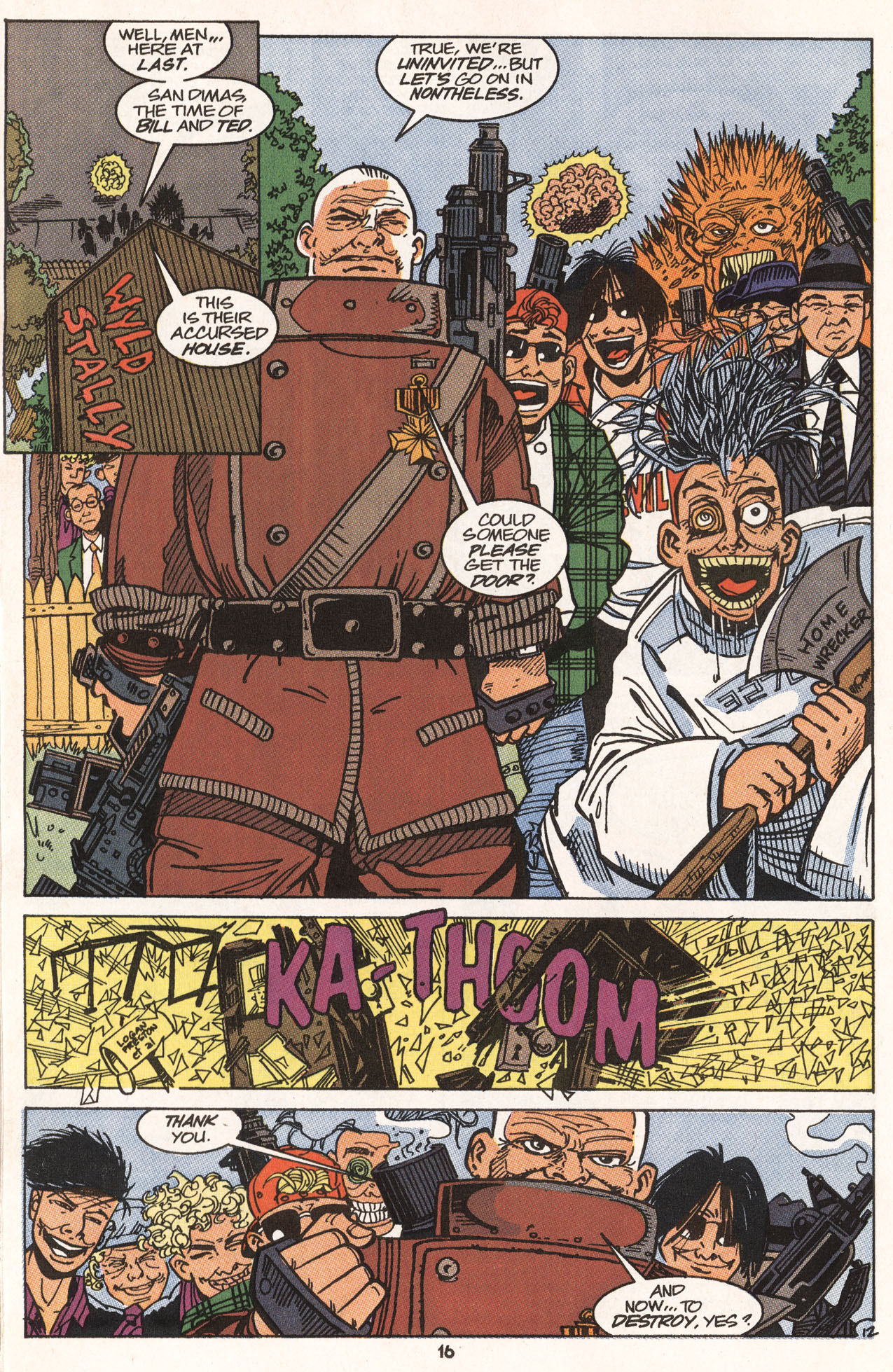 Read online Bill & Ted's Excellent Comic Book comic -  Issue #6 - 17