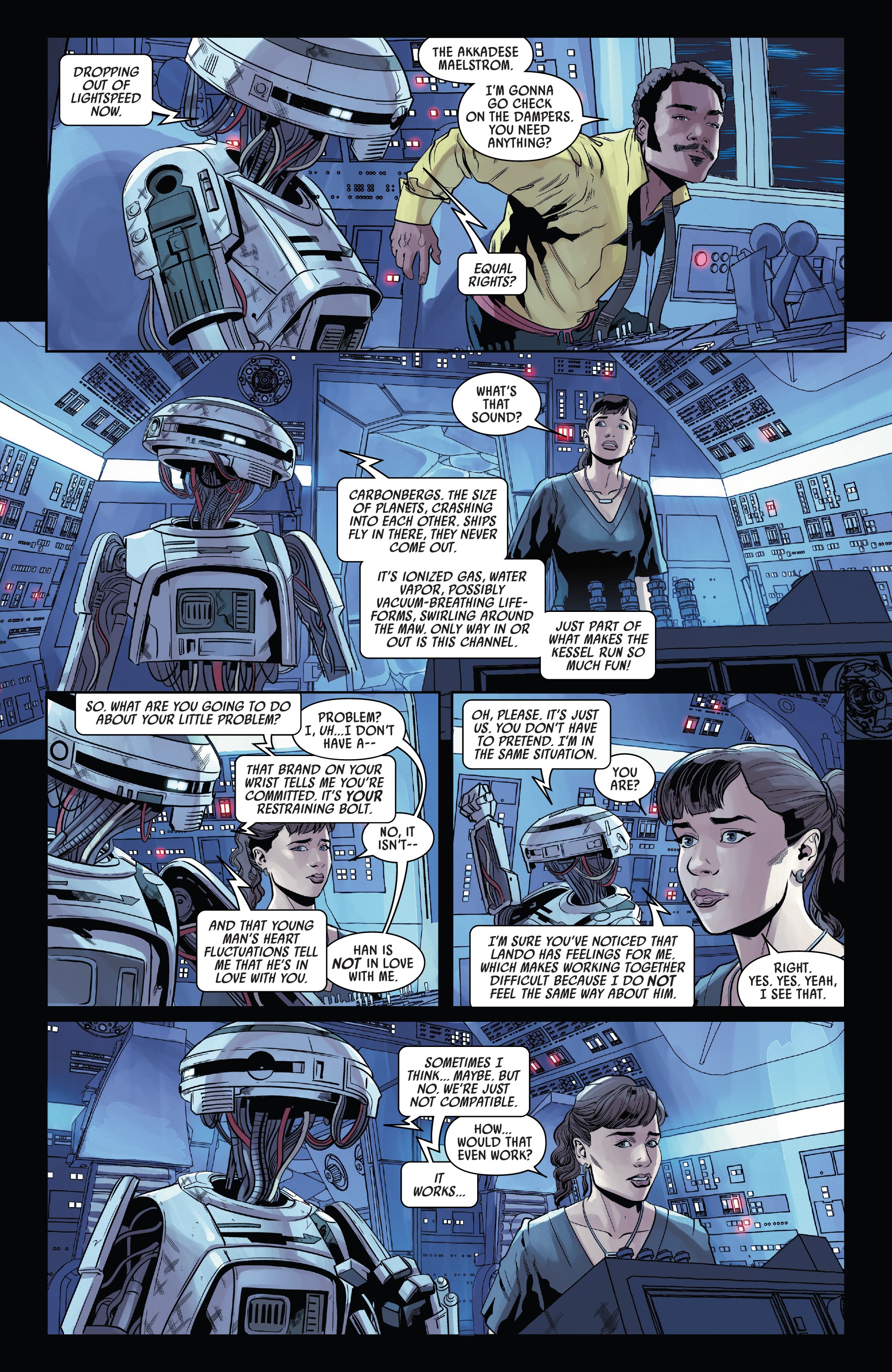 Read online Solo: A Star Wars Story Adaptation comic -  Issue #4 - 8