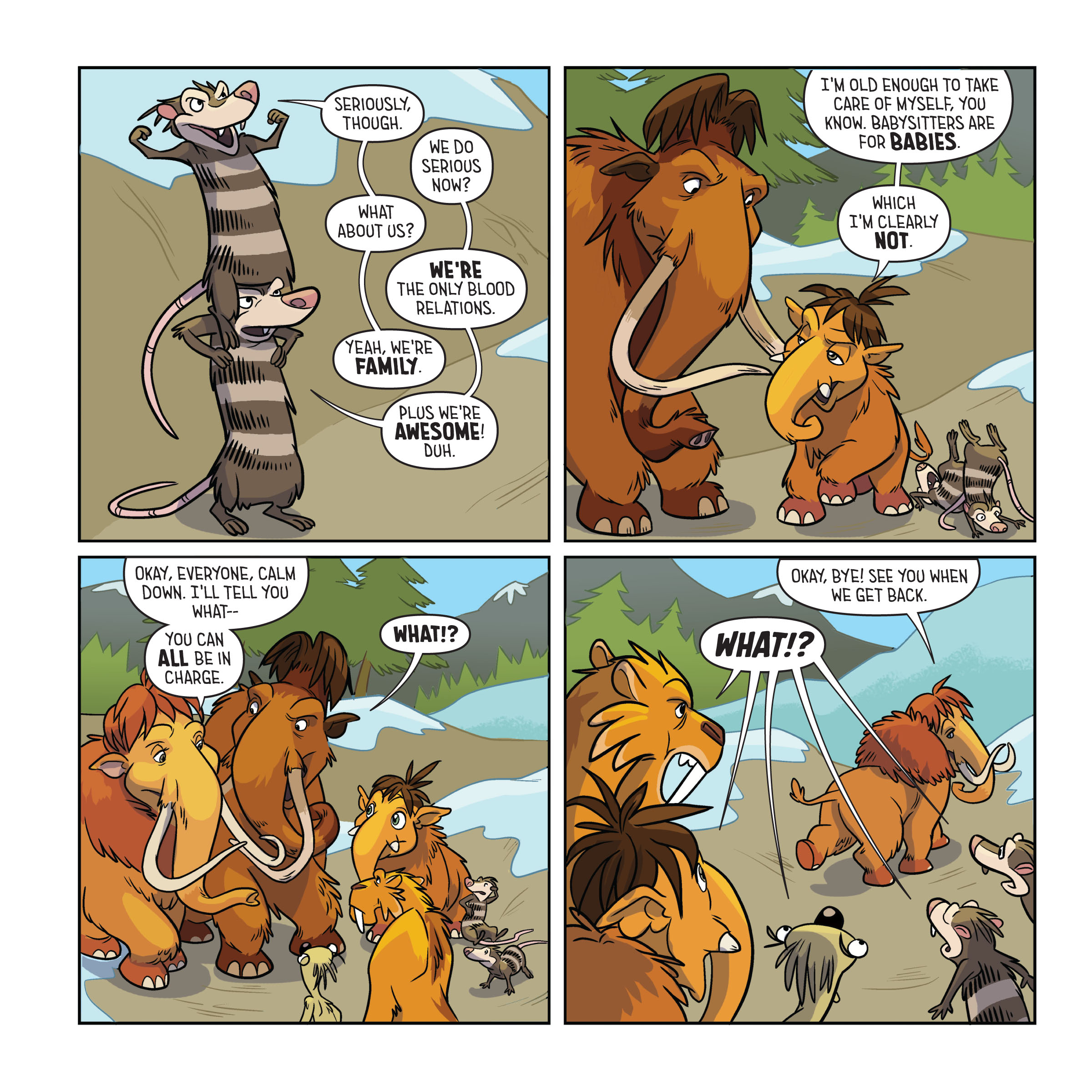 Read online Ice Age: Playing Favorites comic -  Issue # Full - 8