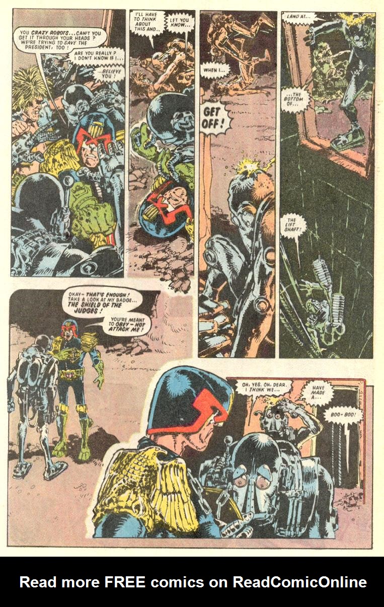Read online Judge Dredd (1983) comic -  Issue #6 - 16