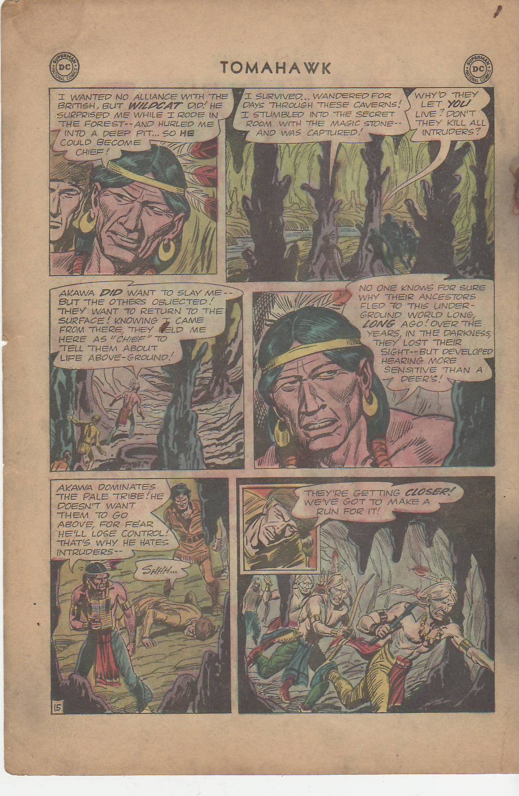 Read online Tomahawk comic -  Issue #91i - 16