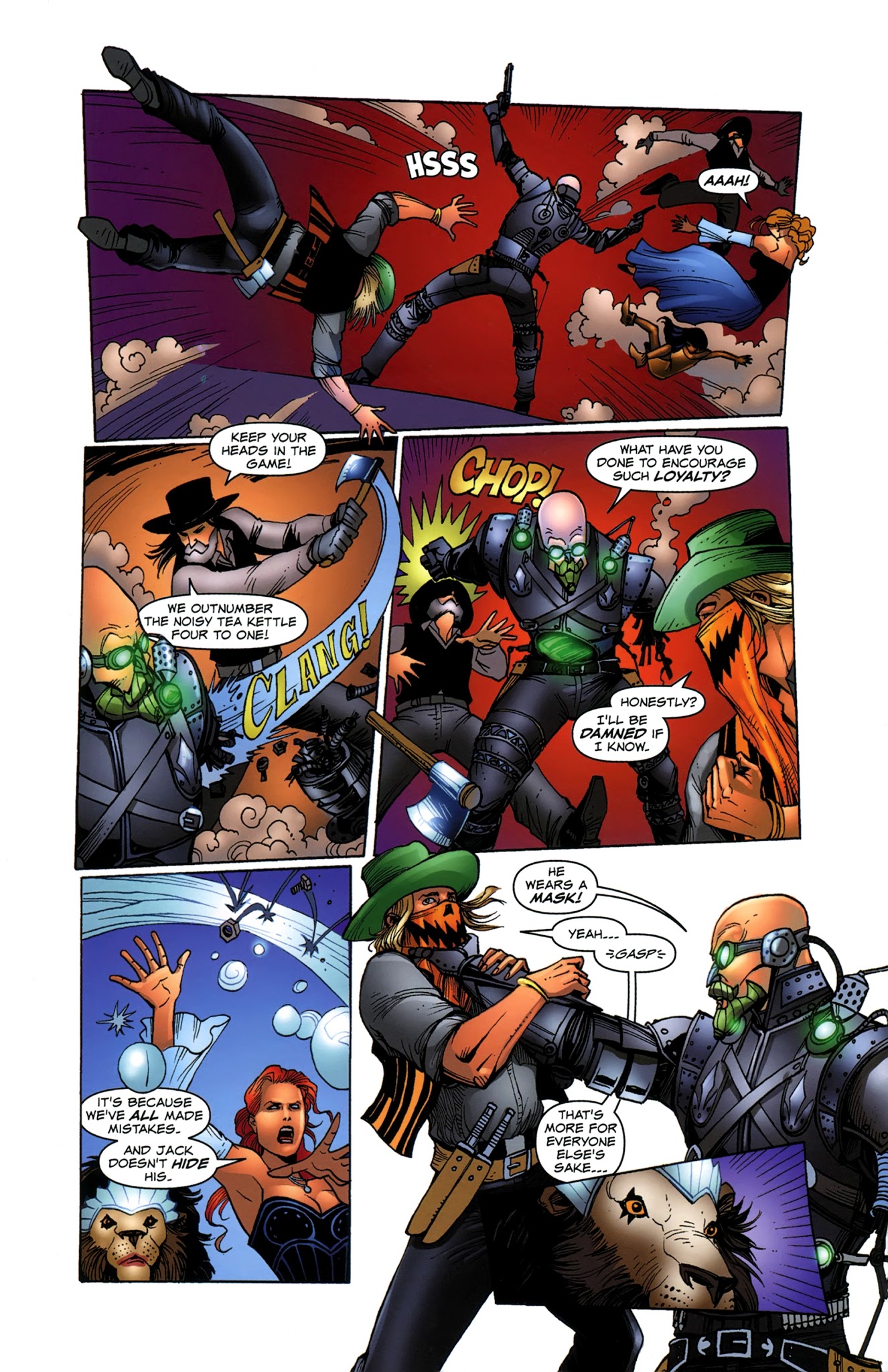 Read online Legend of Oz: The Wicked West comic -  Issue #8 - 10