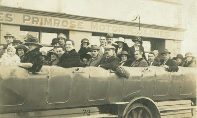 Primrose Motor Coaches, Rhyl Rhyl & Potteries, toast rack