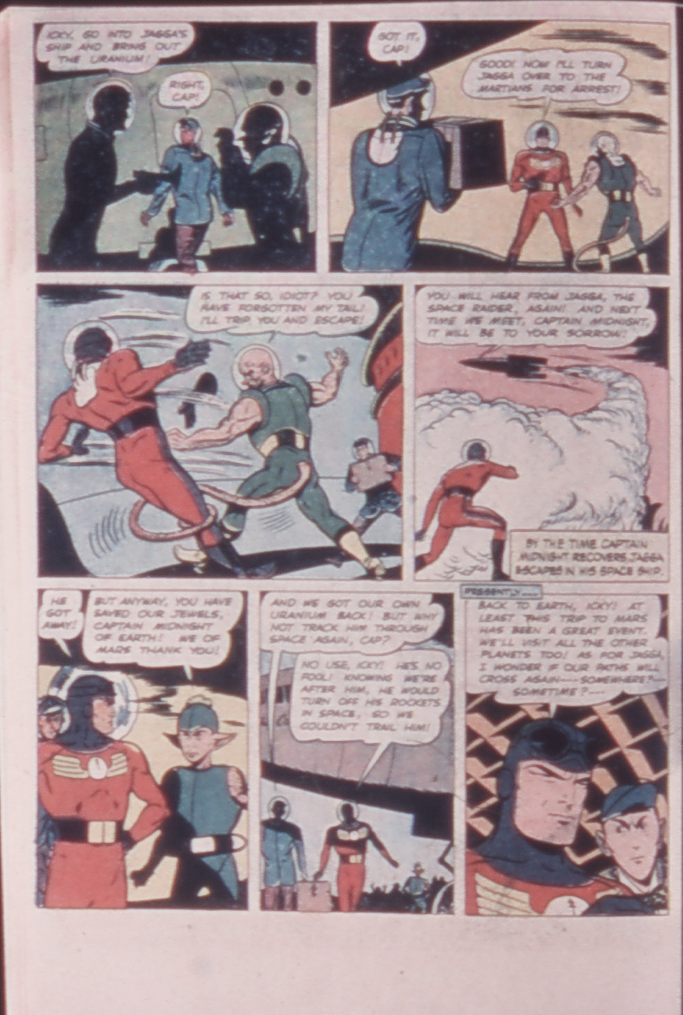 Read online Captain Midnight (1942) comic -  Issue #52 - 22