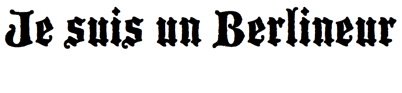 je suis un berlineur