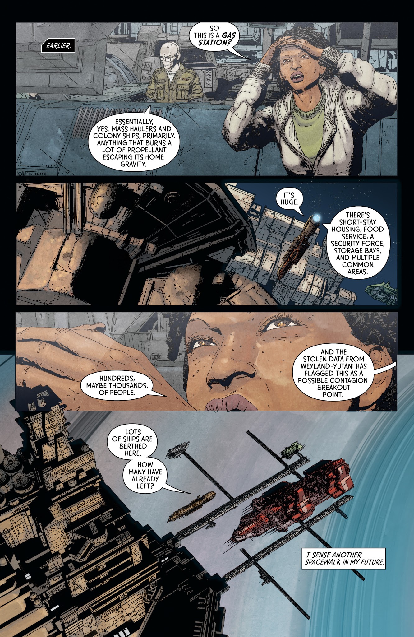 Read online Aliens: Defiance comic -  Issue # _TPB 1 - 106