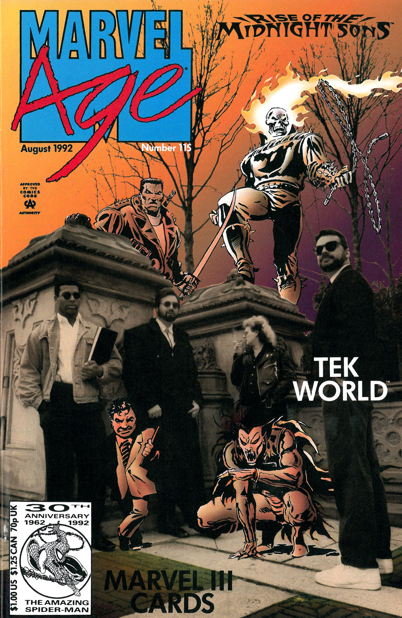 Read online Marvel Age comic -  Issue #115 - 1