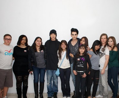 Os Tokio Hotel em Teotihuacan, México
